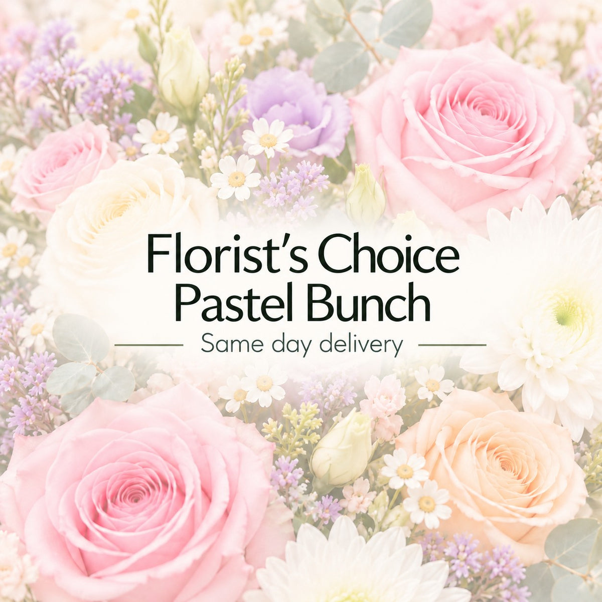 Fresh Pastel Bunch - Florist&