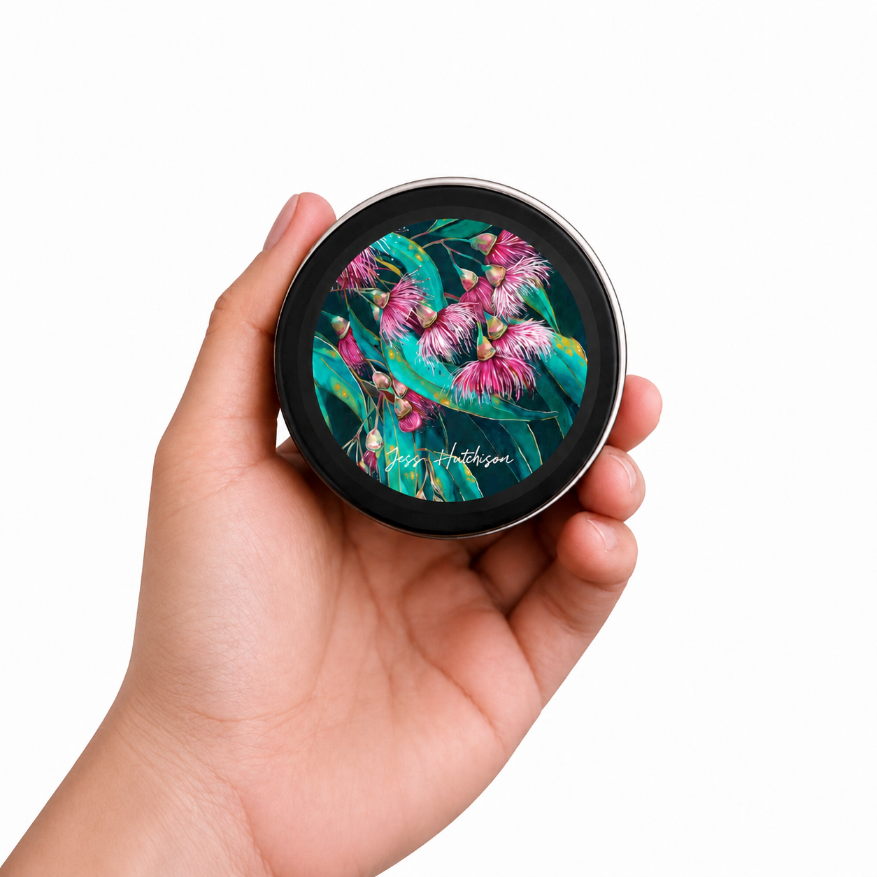 Australian Artist Soy Candle Mini Tin | Australian Bush | 15+Hrs
