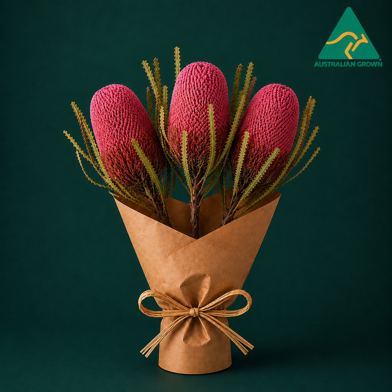 Australian Dried Banksia Hookeriana – Pale Pink