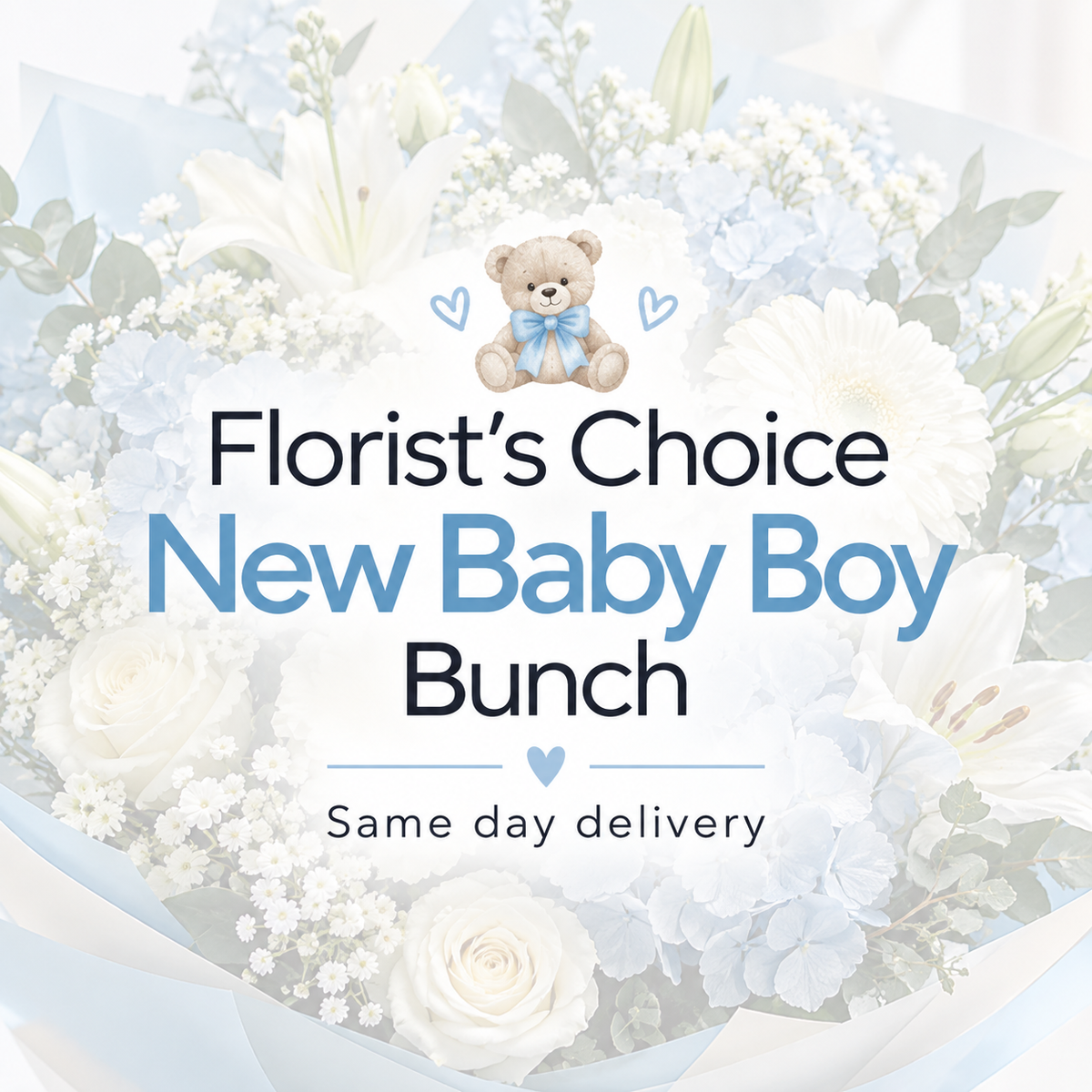 Fresh Florist’s Choice Baby Girl Bunch