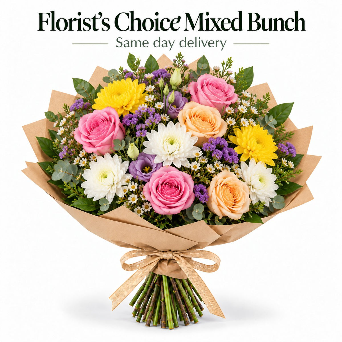 Fresh Mixed Bunch - Florist&