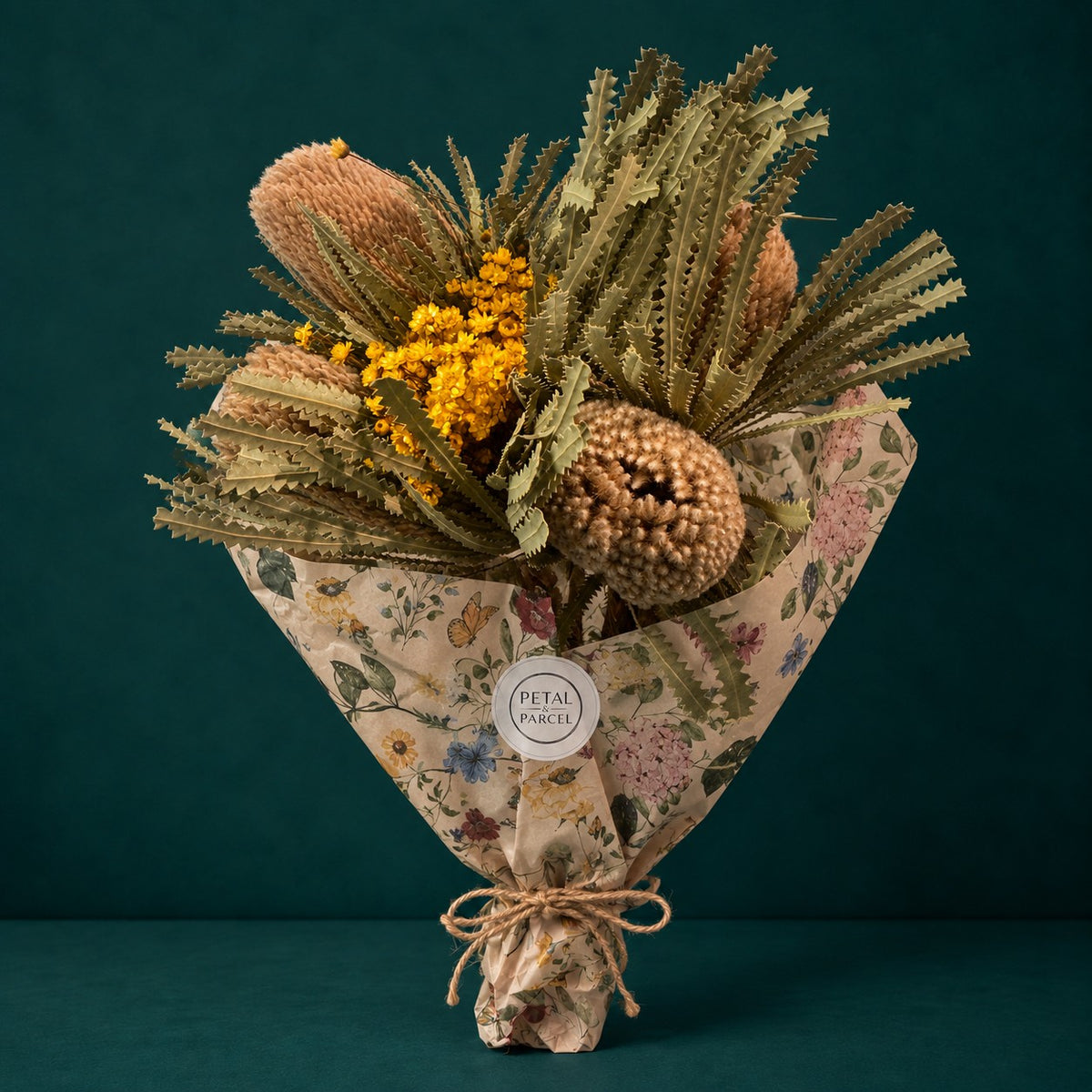 Golden Banksia &amp; Starflower Bunch