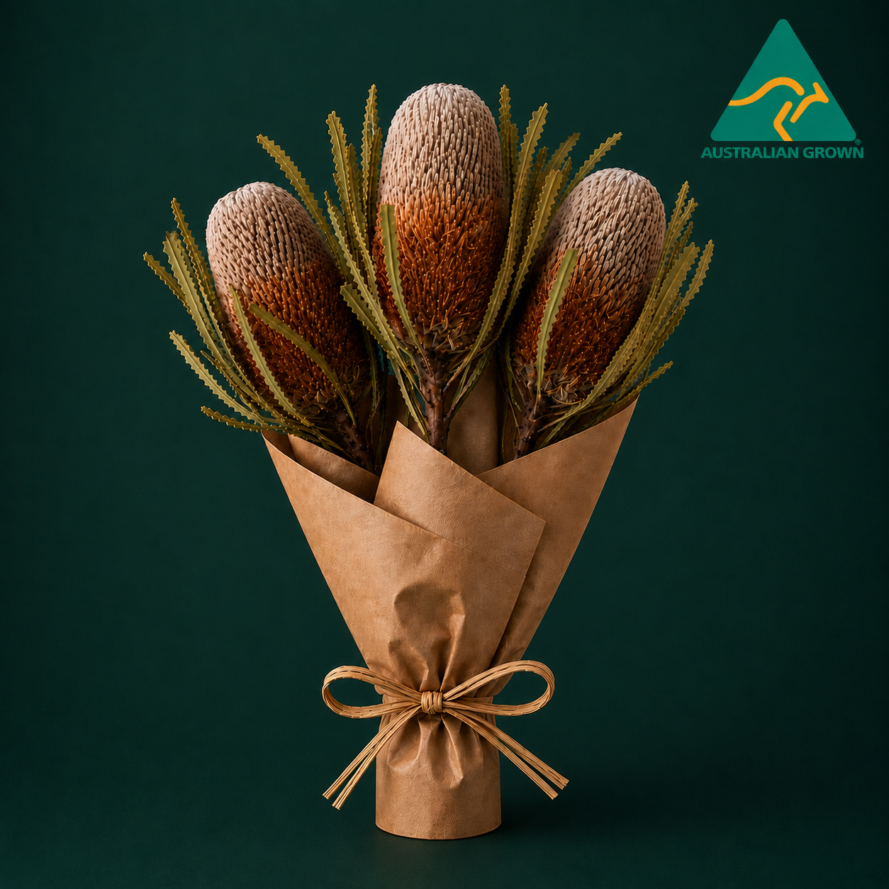 Australian Dried Banksia Hookeriana – Natural